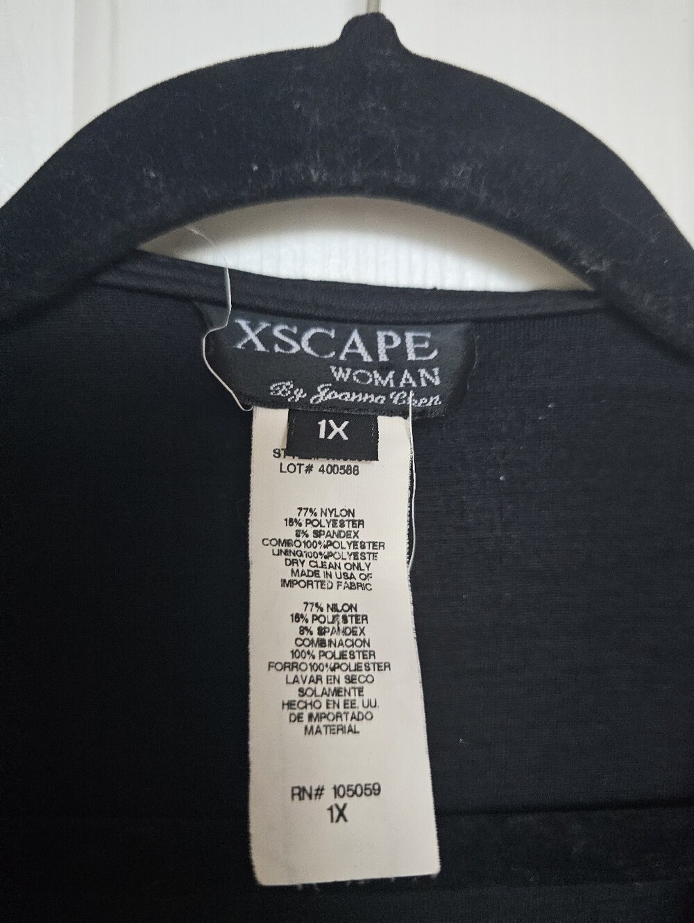 Xscape Black Ruffled Open-Front Cardigan with Sheer Ruffle Trim - Picture 4 of 8